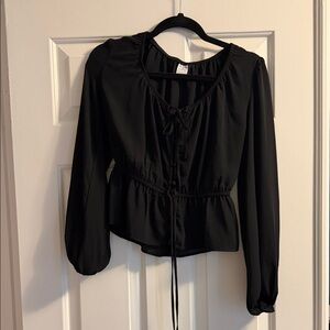 Melrose and Market Black Blouse